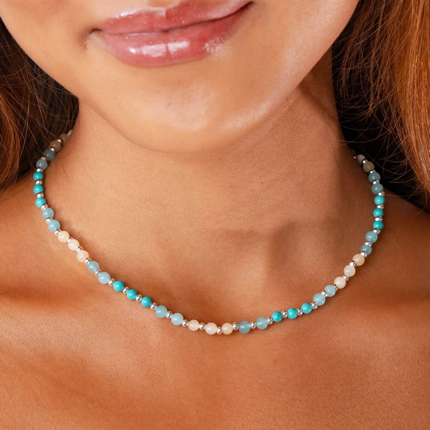 4mm Anti Anxiety Healing Necklaces