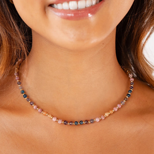 4mm Energy Healer Beaded Necklace